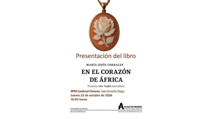 María Jesús Corrales presenta en Alcalá su novela 'En el corazón de África' - imagen 1