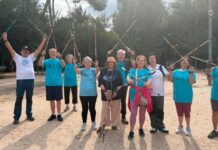 La Asociación Corazón de las Cinco Lagunas imparte talleres de marcha nórdica en la Semana del Mayor La Asociación Corazón de las Cinco Lagunas imparte talleres de marcha nórdica en la Semana del Mayor - imagen 1
