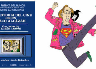 La historia del cine según Paco Alcázar: la exposición de ALCINE, en la Fábrica del Humor